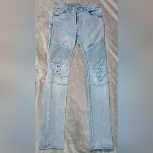 Biker jeans